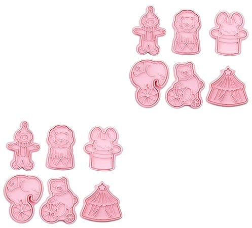 MAGICLULU 12pezzi Tagliabiscotti Tema Stampo Per Biscotti Divertenti Per Cucinare Ragazza e Famiglia Facile Da Usare Feste e Speciali