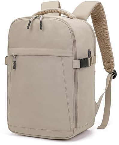 Xkdoai Handgepäck 45x36x20 für Easyjet Airline Handgepäck Rucksack Damen Reisetasche Flugzeug Reiserucksack Cabin Luggage Travel Backpack Cabin Bag mit Flaschentasche