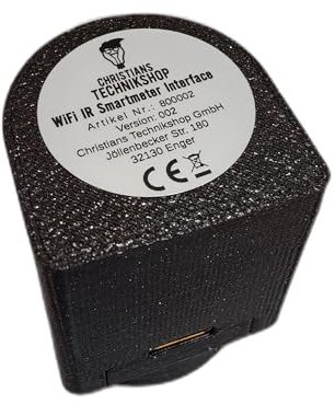 Christians Technikshop WiFi IR Smart Meter Interface - IR Schreib-Lesekopf für Smartmeter - WiFi - TASMOTA - MQTT