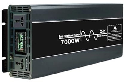 ZKTDJ Convertitore a Onda sinusoidale Pura 4000W 5000W 7000W Potenza DC 12V a AC Power Bank Convertitore Solare per Auto