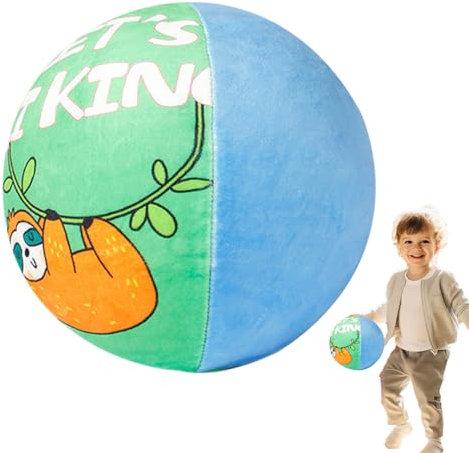 Leiser Basketball drinnen,Silent Basketball Kid, Leise hüpfender Indoor-Basketball für Kinder, Basketball mit Cartoon-Muster, freundlich für die empfindliche Haut von Kindern, zum Spielen in der Schul