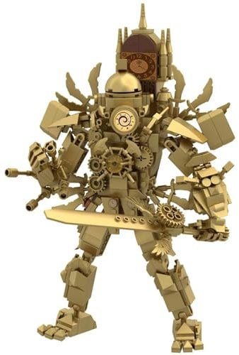 Titan Speaker, Camera, Drill and Clock Man - Building Block Figures for Fans (706)