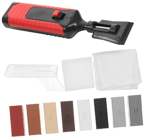 WOONEKY Kit Di Riparazione Per Piastrelle Strumento Per Riparare Piastrelle in Ceramica e Porcellana Rotte e Scheggiature Riparazione Pavimenti in Laminato e Vasche