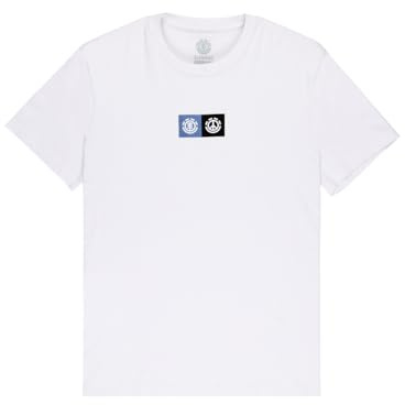 Element Dual - Short Sleeve T-Shirt - Men - White.