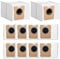 AIFIZO 10 Pack Replacement Dust Bags for Eufy Omni C20 C10 Robot Vacuum | High-Capacity Detachable Filter Bags | Compatible with Omni C20 C10 Cleaner (10-Count, Large Capacity)