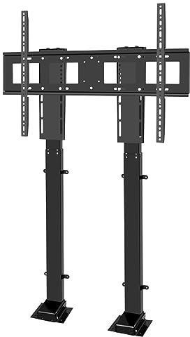SaryEdge TV Mount Bracket TV Motorized Lift - Motorized for 55-120 Inch TVs, Telescopic Electric TV and Wall Mount, Tv Lift Mechanism with Remote(