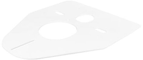Tofficu Toilet Sound Insulation Pad for Wall Tank Toilet Noise Blocking Bathroom Pad Soundproofing Panel Replacement Bumper