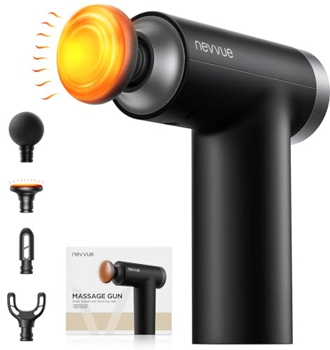 NEVVUE Massagepistole mit wärmefunktion