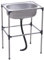 JTPMYFT Fregadero de Acero Inoxidable de un Solo Seno, Fregadero Comercial for Cocina, lavandería, Garaje y Restaurante.(48 * 35 * 80cm)