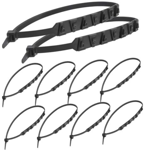 TOYANDONA Universal Electric Bike Snow Tire Chains 12pcs Anti-slip Wheel Chains for Motorcycles and Scooters for Snow and Ice Driving in Winter