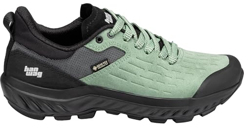 Hanwag Damen Kaduro Low GTX Schuhe, Mint-Black, 39