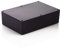 HeiGroup - MB6 ABS Kunststoffgehäuse mit Deckel, Mehrzweckgehäuse, Modulgehäuse, (LxBxH) 220 x 150 x 64 mm, Schwarz - Matt