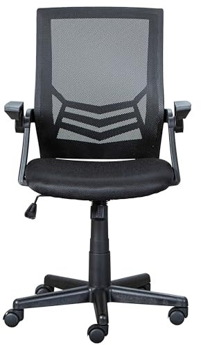 Inter Link - Drehstuhl - Bürostuhl - Chefsessel - ideal im Homeoffice - Schwarz - Jilli