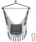 yourGEAR Elba XL - Hängesessel mit 2 Kissen Sitz-Hängematte - max 240 kg Labor geprüft - Hängesitz Hängeschaukel 360° Swing Chair
