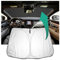 YEE Pin Compatible con Volvo XC60 2018 – 2022 2023, Parasol Plegable para Coche, protección contra Rayos UV y Polvo
