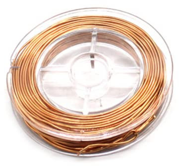Copper Enamelled Wire, 0.2mm x 50m 27g Enamelled Copper Wire, Copper Coil Magnetic Wrap Wire for Motor Transformer Speaker Solenoid Coil