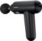 Melissa 16770048 LCD Massage Pistole Massagegerät Massagepistole Gun wiederaufladbar 4 Aufsätze, Schwarz