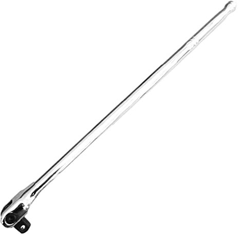 Dunnet Tools 15 3/8 Drive Knuckle Breaker Bar | Heavy Duty Power Bar with Flexi Knuckle Head, Chrome Vanadium Steel 380mm | Mechanics Tools, Socket Wrench Set, Ratchet Spanner