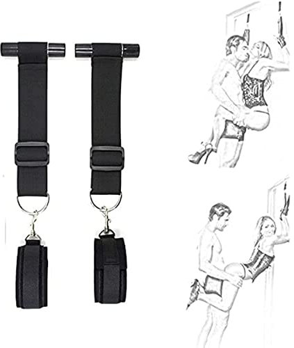 SmartRing Adjustable Elastic Hanging Door Sports Accessories, Soft Cuffs, Men's and Women's Gym