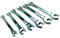 Tradineur - Juego de llaves inglesas - Fabricado en España - 6 Piezas - Cromo de vanadio - Tamaños:5-7 mm, 8-10 mm, 10-12 mm, 12-14 mm, 13-15 mm y 14-17 mm