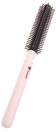 Beatifufu Rollen Salon-blowout-bürste Lockenbürste Für Kurzes Haar Haarbürste Rund Ausblasbürste Für Den Salon Heiße Lockenbürste Mini-haarbürste Fräulein Pony Plastik Kleine Rundbürste