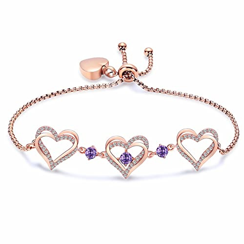 QGJNSGC Urnen-Armband für Asche für Frauen, Urnen-Armband, Gedenkurne, Armband, Schmuck, Geburtsstein-Armband