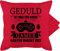 Kissenbezug - Statement Kissen mit Sprüchen - Geduld ist was für Noobs - Gamer rasten direkt aus - 50 x 50 cm - Rot - gamerkissen kissenhülle sprüche spruch gaming kuschelkissen zockerkissen