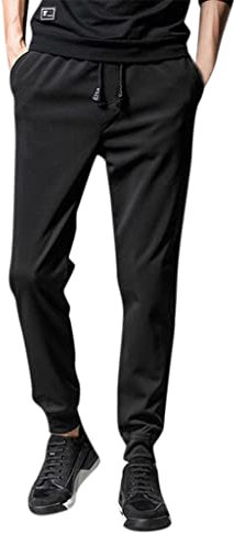 Herren Hosen modern männer Hosen Bugatti Hose Herren manguun Mode online-Shop|Outlet Cargohose Jungen männer Anzug Leinen-Caprihose für Herren, leichte, lockere 3/4-Shorts, Kordelzug,