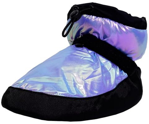 s.lemon Ballerina Scaldapiedi Danza Classica Caviglia Warm Up Booties Viola M