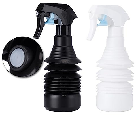 Supvox 2 Stück Faltbare Sprühflasche aus Pet für Haarstyling