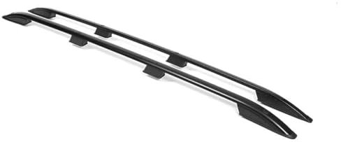 2 Stück Auto Dachträger für VW Caddy Maxi 2004-2020, Aluminium Dachreling Relingträger Dachgepäckträger GepäCktransport Zubehör Fahrradaufbewahrung