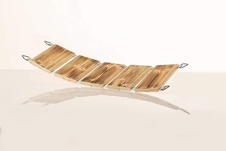 Medikratz Ponte sospeso per gatti; ponte per gatti grandi in diverse lunghezze, 50 cm – 200 cm (60 cm fiammato)