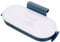 Cupboard Door Trash Bag Organizer Garbage Bag Holder Trash Bag Hanging Bracket Waste Bin Hanger Organizer for Kitchen Cupboard Door Dark Blue