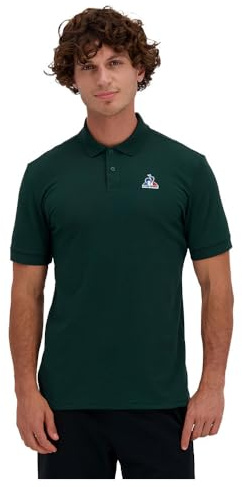 Le Coq Sportif ESS Poloshirt SS Nr. 1 M Herren, grün, 56