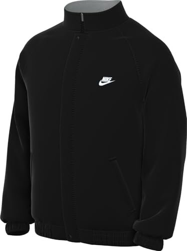 Nike Club Fleece Futura-Jacke Für Herren, Black/White, FZ0656-010, L