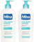 Mixa Hyalurogel Feuchtigkeitsspendende Milch, enthält Hyaluronsäure, zieht schnell ein, stärkt die Schutzbarriere der Haut, 400 ml (Packung mit 2)