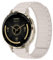 RosMank 18mm Bracelet en Silicone Compatible avec Garmin Venu 3S 41mm/Venu 2S/Move 3S/Active S, Bracelet de Rechange Magnétique pour Garmin Forerunner 265S/Forerunner 255S/Vivoactive 4S/3S, Blanc