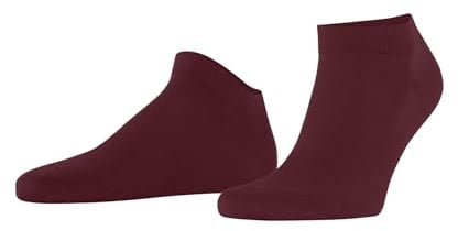 FALKE Herren Sneakersocken Cool 24/7 M Sn Baumwolle kurz einfarbig 1 Paar, Rot Ruby 8830, 41-42