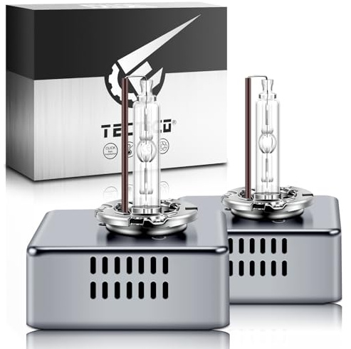 TECTICO D5S Xenon Brenner 12V 25W HID Scheinwerferlampe 4300K Warmweiß Fernlicht Abblendlicht (2 Stück)