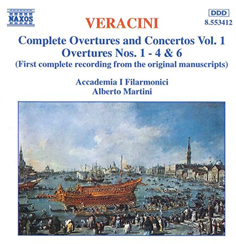 Veracini: Overtures Nos. 1,2,3,4, & 6