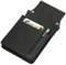 Pochette Tablette Serveur Professionnelle adaptée pour Un iPad Mini Jusqu’à 8 Pouces & Portefeuille Serveur en Cuir de bœuf, Noir
