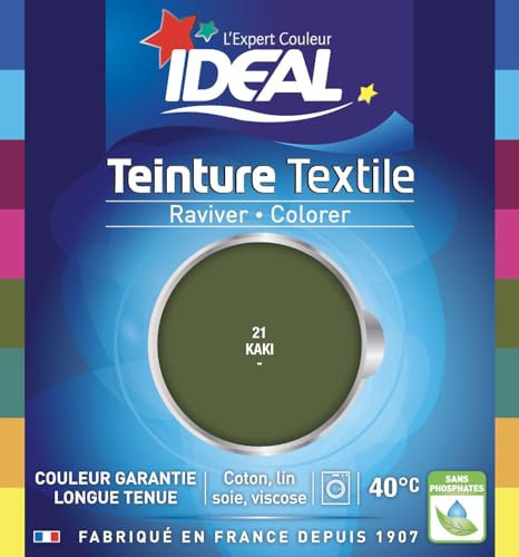 Ideal Teinture Textile Liquide 75 ml Kaki