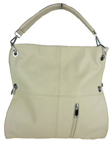 Shopper Tasche Tote bag G&T pastell Schultertrageriemen (beige creme)