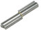 CERNIERA DA SALDARE A 2 ALI PEZZI PERNO SFILABILE 140 mm 14 cm CANCELLO GARAGE