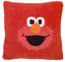 Sesame Street Elmo Red Superweiches Sherpa-Kissen für Kleinkinder mit Applikation, Rot/Orange/Weiß/Schwarz