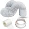 6 inch Blauberg 3m Portable Air Conditioner Venting Duct Hose Extension kit.