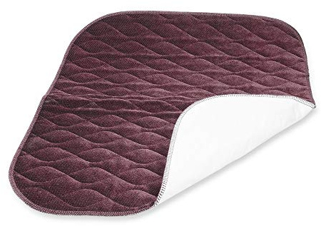 CarebyMail Healthcare Incontinence Protection Chair Pad - 53 x 58 cm - Absorbency of 1000ml (Maroon)