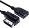 AMI MDI USB Music Interface MP3 Adapter USB Audio Anschluss Adapter Kabel Kompatibel mit Audi A3, A4, S4, S5, A6, S6, A8, S8, Q3, All Road, TT, R8, VW Jeta, Golf, Passat, Tiguan, Touareg, Skoda 1m