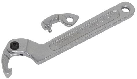 Sealey SMC2S - Juego de llaves de gancho y pasador ajustables (19-51 mm, 3 piezas)