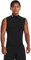 UA HG Armour Comp Mock SL - Black / / White - XL